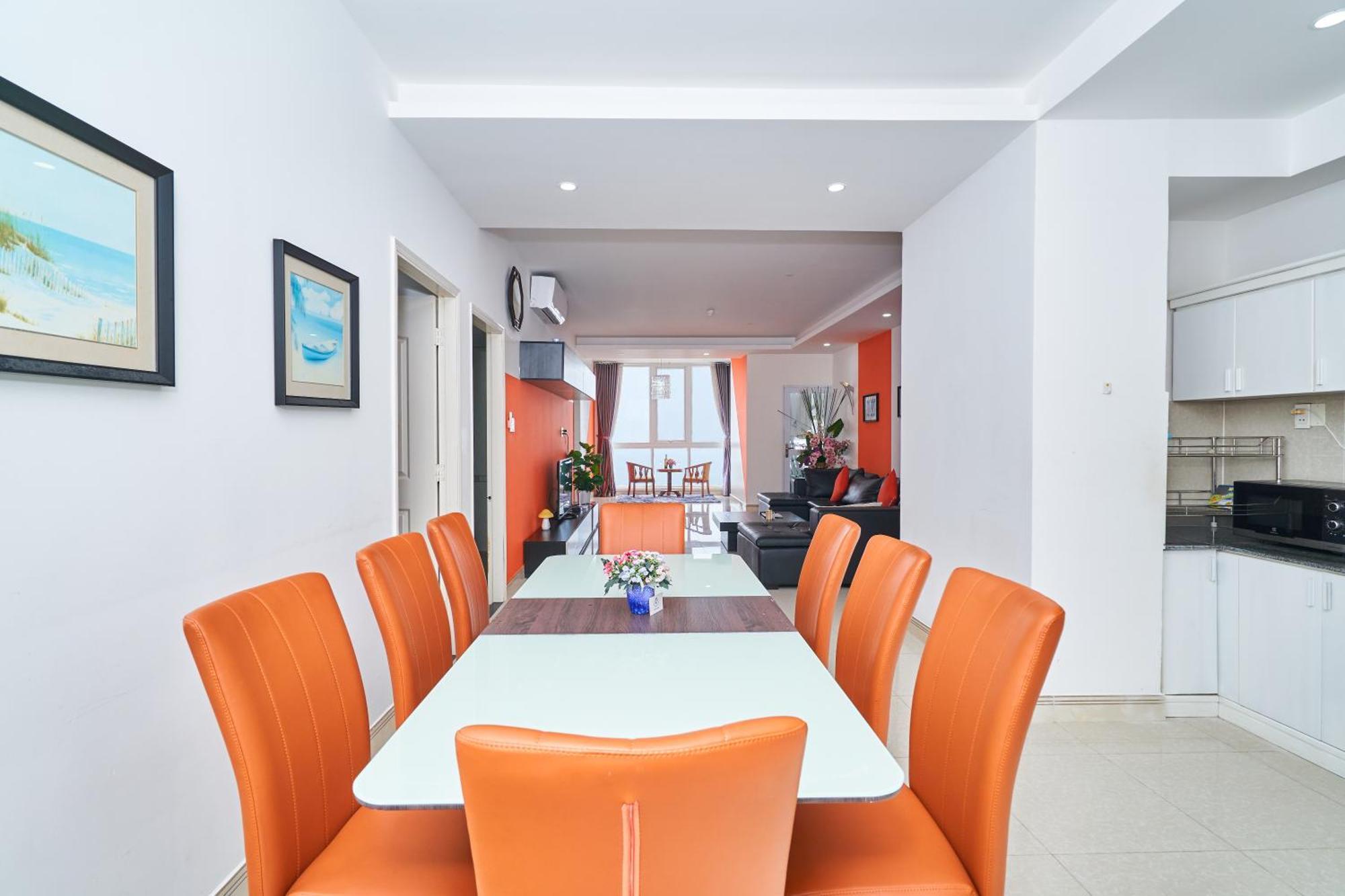 130 négyzetméteres, 2 hálószobás Apartman 2 fürdőszobával Thang Tam területén Vung Tau Kültér fotó